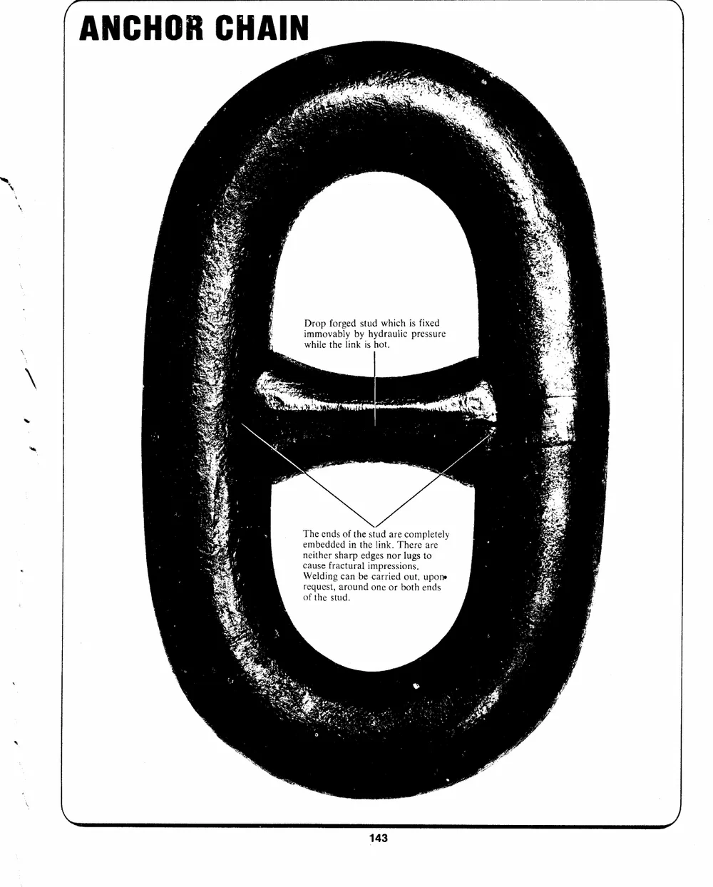 Anchor Chain — page 1 of the Dibblee Industries catalog (W.J. Keating, 1940–)